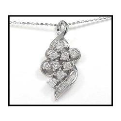 IMPRESSIVE PLATINUM DIAMOND PENDANT (was $1375)#1844462