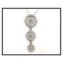 VINTAGE SPECTACULAR 92 DIAMOND PENDANT (was #1844466