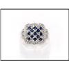 Image 1 : VERY FINE SAPPHIRES WITH DIAMONDS RING(was #1844480