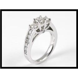 Dazzling 14K White Gold Diamond Ring #1844532