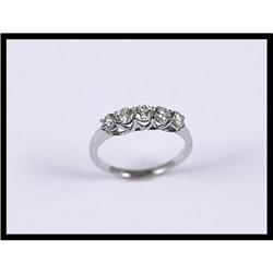 14K White Gold Diamond Ring #1844541