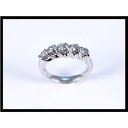 14K White Gold Diamond Ring #1844542
