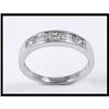 Image 1 : Simple 14K White Gold Diamond Band #1844543