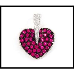 Award Pink Sapphire Diamond Pendant(was $950) #1844570