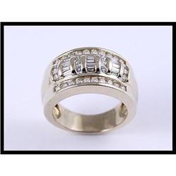 Sensational 14K Yellow Gold Diamond Ring #1844573