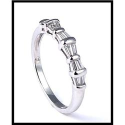 CAPTIVATING DIAMOND PLATINUM RING #1844576