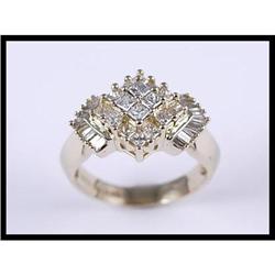 Lady's 14K Yellow Gold Diamond Ring #1844606
