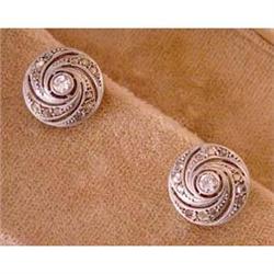 Diamond and White Gold Earrings / Studs #1844612