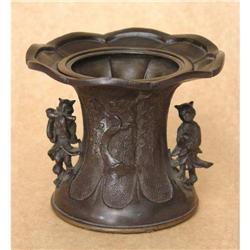 Musical Cats Bronze Vase #1844613