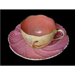 Pink Cup and Saucer #1844630