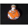 Image 1 : Antique Peking glass tri-color snuff bottle #1844702