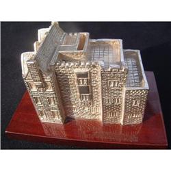 Antique Ashkenazi silver tzedakah box #1844716