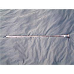 Antique iron wood walking cane  #1844734