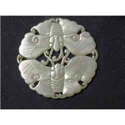 18th. century celadon jade representing 2 #1844759