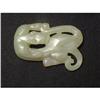 Image 1 : 18th. century celadon jade carving representing#1844760