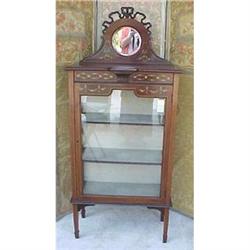 Ray & Miles satinwood glass display case #1844770