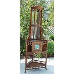 French fruitwood corner cabinet #1844774