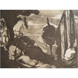 1914 CEZANNE Engraving on Japon, LE 150 #1844776