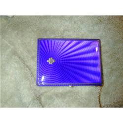 Blue Enamel  Cigarette Case-Faberge? #1844835