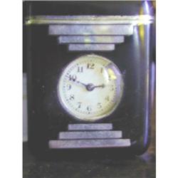 Lady's Art Deco Enamel &Sterling Watch #1844840