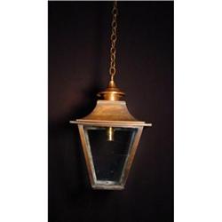 Copper lantern original 1920s. #1844854