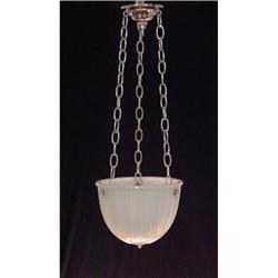 antique opal glass chandelier  #1844859