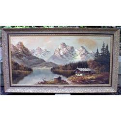 Bauer Oil Painting with Certifcate of #1750614 #1844862