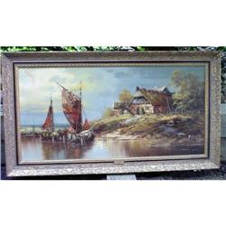 Bauer Oil Painting with Certifcate of #1750615 #1844863