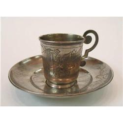 Russian silver set. #1844867