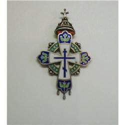 Russian silver medal with enamel #1844875
