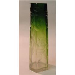 Glass vase, Moser. #1844882