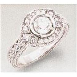 0.74 CT real diamond engagement ring HIGH #1844902