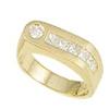 1.10 carat G VS1 diamond ring yellow gold #1844906