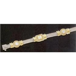 0.75 ct natural diamond BRACELET gold jewelry #1844915