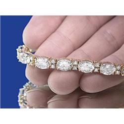 Aquamarine and Diamond Bracelet #1844934