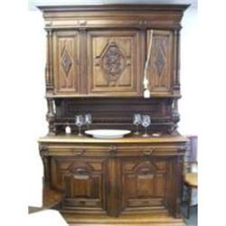 French Walnut Buffet #1844956
