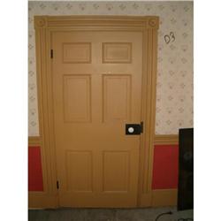 1820's 6 Panel Wood-Pin Door #1844958