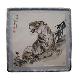 Collectable Modern Chinese Tiger Water Painting#1844965