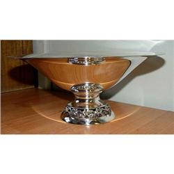 Nouveau Flower 925 Sterling Silver Center Bowl #1844995