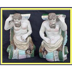 DRESDEN MEISSEN PR WALL SCONCE SHELF BRACKET #1845005