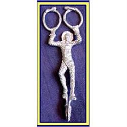 ST SILVER TONGS HARLEQUIN ACROBAT & SNAKE #1845033