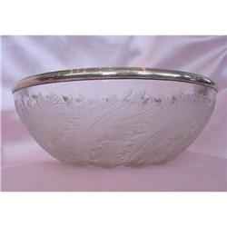 R. Lalique Bowl with Leaves #1794703