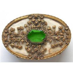 Apollo Jeweled Ormolu Dresser or Jewelry Box #1795115