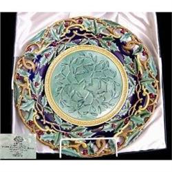 Minton Majolica C hristmas Plate #1795256