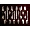 Image 1 :  Set of twelve 0.800 Silver Forks #1795327