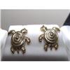 Estate Turtle 14kt yellow gold Earrings post #1795542