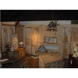 L-Shaped Antique Boiserie with Fireplace from #1795729