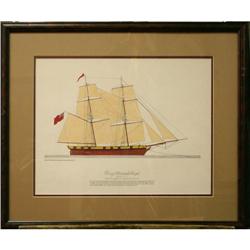 Print of the ship Brig General Gage which #1807288