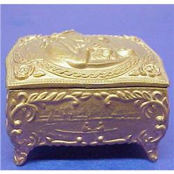 Lovely Cast metal jewelry Box #1807361