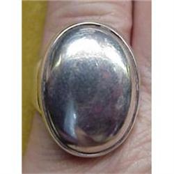 Lovely Large STERLING  RING #2 #1807368